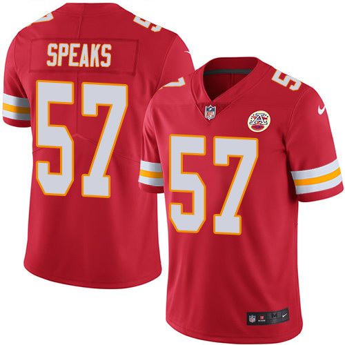 Nike Men & Women & Youth Chiefs 57 Breeland Speaks Red NFL Vapor Untouchable Limited Jersey,We sell and wholesale Nike Men & Women & Youth Chiefs 57 Breeland Speaks Red NFL Vapor Untouchable Limited Jersey on line form chian!